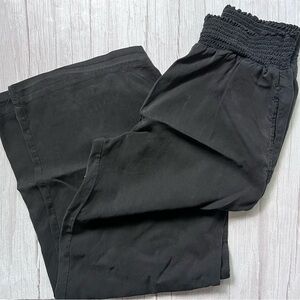 Smock Waist Wide Leg drapey pants by Bella Dahl